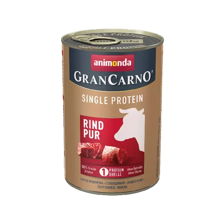 Animonda GranCarno Single Protein - Hovädzie čisté 400g