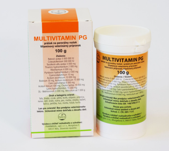 Multivitamín PG plv.sol. 100g