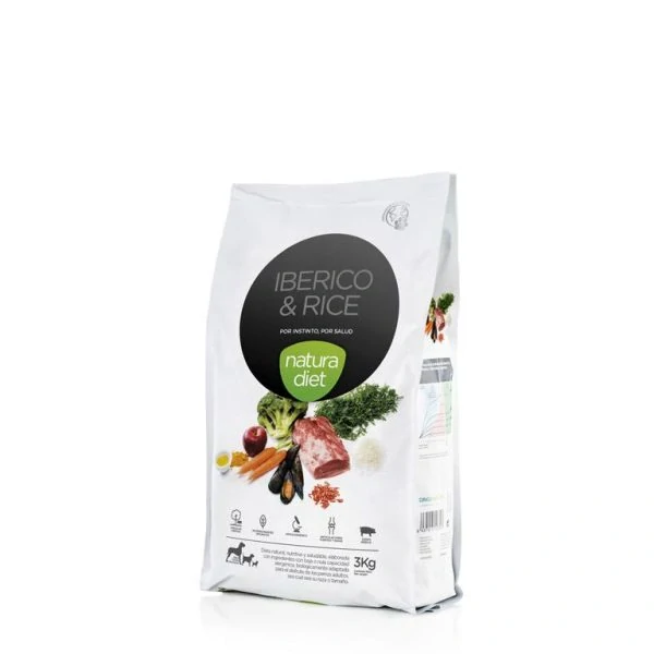 NATURA DIET IBERICO & RICE 3kg