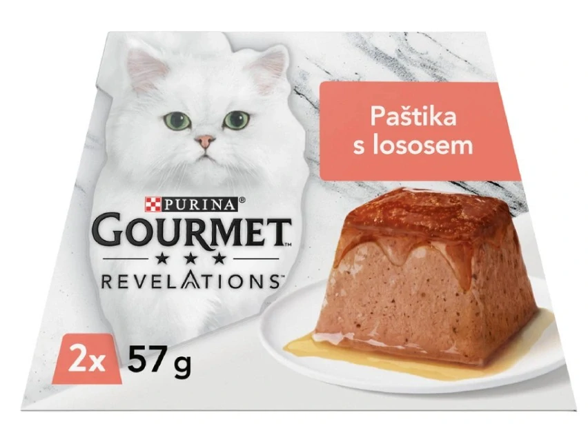 GOURMET REVELATIONS 2x57g pašteta s lososom