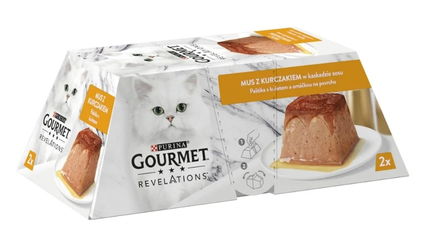GOURMET REVELATIONS 2x57g pašteta s kuratom
