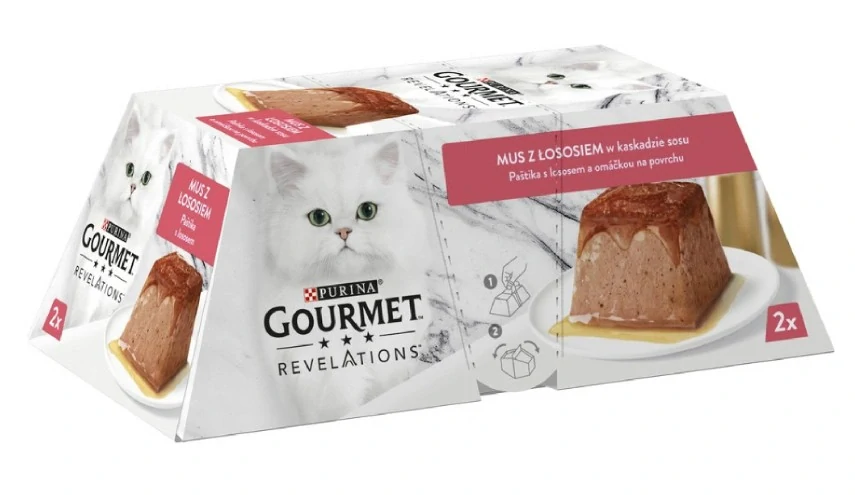 GOURMET REVELATIONS 2x57g pašteta s lososom
