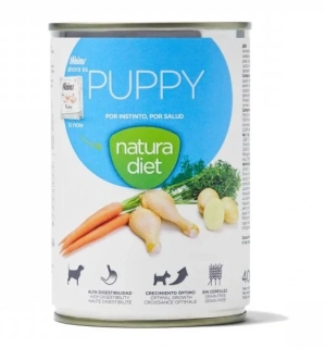 NATURA DIET Puppy paštéta 400g