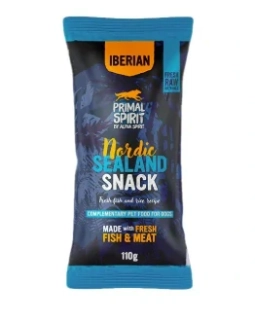Primal Spirit Dog Iberian Snack - Nordic Sealand 110g