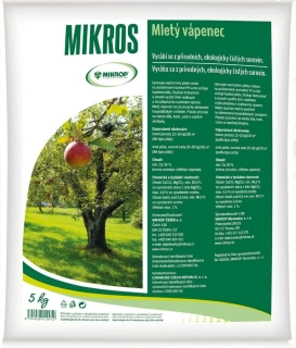 Uhličitan vápenatý 5 kg