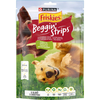 FRISKIES Beggin Strips 120g s príchuťou slaniny